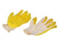 Миниатюра: Перчатки трикотажные латексные однообливные @