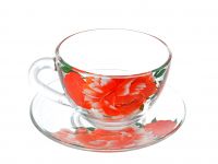 Миниатюра: Набор чайный 2пр стекло Корнелия (6)