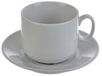 Миниатюра: Набор чайный 2пр 220мл Экспресс Белье фарфор