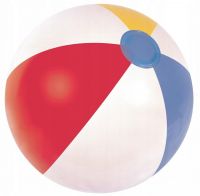 Миниатюра: Мяч надувной 50см разноцветный