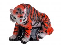 Миниатюра: Фигурка Тигр рыжий 45см гипс @