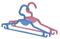 Миниатюра: Вешалка-плечики пласт. для детской одежды р-р 0-5 лет «Радуга» (210)@