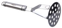 Миниатюра: Картофелемялка (толкушка) нерж. 26,5см, круглые отверстия, нерж. ручка LaDina