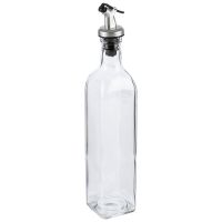 Миниатюра: Бутылка для масла для уксуса стекло 500мл, с дозатором