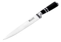 Миниатюра: Нож кухонный нерж. 20см (L340мм с ручкой) (разделочный), нерж. ручка Regent Linea ORIENTE