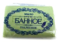 Миниатюра: Мыло туалетное 100гр Банное в обертке