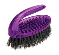 Миниатюра: Щетка-утюжок пласт. 120*60*70мм, глянцевая ручка ГЛЯНЕЦ 120 цвет микс