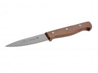 Миниатюра: Нож кухонный нерж. 8,8см (овощной), дер. ручка (клепаная) Luxstahl Medium@
