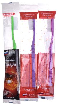 Миниатюра: Зубная щетка средняя жесткость VILSEN Венера 105