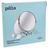 Миниатюра: Зеркало настольное 16,5см, на мет. подставке, двойное, круглое Pitta 7
