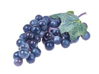 Миниатюра: Бутафория Гроздь винограда 60 ягод черная пласт