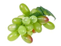 Миниатюра: Бутафория Гроздь винограда 36 ягод зеленая пласт