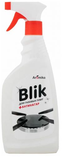Миниатюра: Средство для чистки газовых плит+Антинагар 500мл тригер BLIK (12)