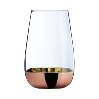Миниатюра: Набор стаканов 4шт 350мл стекло высокие Электрическая медь Сир де коньяк (4)