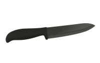 Миниатюра: Нож кухонный керамика 15см, пласт. ручка черная Bohmann