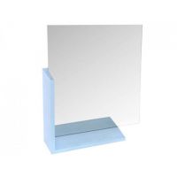 Миниатюра: Набор для ванной комнаты пласт. (зеркало 50*60см, полка) NEO светло-голубой