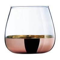 Миниатюра: Набор стаканов 4шт 300мл стекло низкие Электрическая медь Сир де коньяк (4)