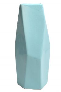 Миниатюра: Ваза настольная керамика 29см СКАЛА голубая