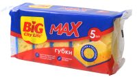 Миниатюра: Губка для посуды 5шт крупнопористые BIG Citi MAX (8)