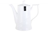 Миниатюра: Чайник заварочный фарфор 1050мл Barista белый