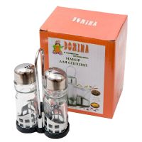 Миниатюра: Набор для специй стекло 2пр DOMINA 609-1СА2