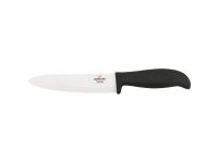 Миниатюра: Нож кухонный керамика 15см (шеф-нож), пласт. ручка черная Bohmann