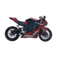 Миниатюра: Ключница МДФ 24*13,5*0,5см Красный мотоцикл