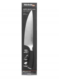 Миниатюра: Нож кухонный нерж. 20см (поварской), нерж. и пласт. ручка черная CHEF`S SELECT