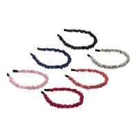 Миниатюра: Ободок для волос 1см, ABS, полиэстер, 6 цветов BERIOTTI