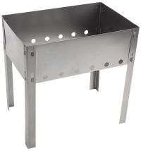Миниатюра: Мангал сталь 350*240*350*0,35мм разборный в пленке ECOS