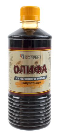 Миниатюра: Олифа натуральная 0,5л, пэт бутылка Коррент (12)