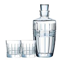 Миниатюра: Набор стекло 3пр (графин 1л + 2 стакана 320мл) CRISTAL D`ARQUES РАНДЕВУ