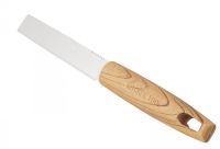 Миниатюра: Нож кухонный нерж. 9см (для овощей, фруктов), пласт. ручка под дерево KITCHENTOOL