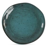 Миниатюра: Тарелка десертная 20см керамика STONE TURQUOISE(12)