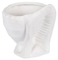 Миниатюра: Стакан для зубных щеток керамика белый