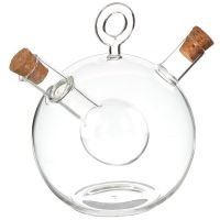 Миниатюра: Бутылка для масла для уксуса стекло 350мл/50мл, с дозатором Mallony OLIVA