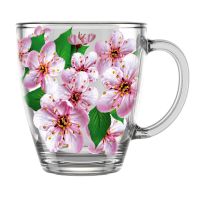 Миниатюра: Кружка 350мл стекло Сакура (16)