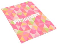 Миниатюра: Обложка для паспорта ПВХ 13,2*18,6см Мозаика цвет микс
