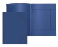 Миниатюра: Папка на резинке ATTOMEX 3070402 фактура песок,непрозр.синяя,500мкм