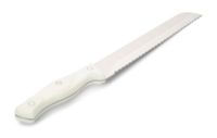 Миниатюра: Нож кухонный нерж. 20см (для хлеба), белая пласт. ручка ANTIQUE