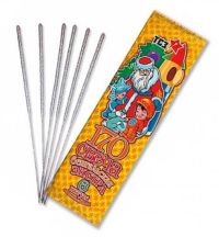 Миниатюра: Свечи Бенгальские 17см 6шт Экстра