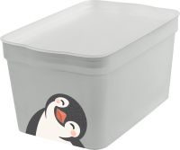 Миниатюра: Ящик детский пласт. 2,3л (208*136*108мм), с крышкой Пингвин Lalababy Cute