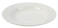 Миниатюра: Тарелка суповая 20см 200мл фарфор полупорционная белая (72)