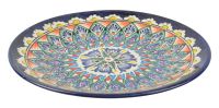 Миниатюра: Тарелка 26см порционная плоская риштанская керамика