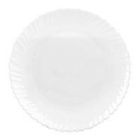 Миниатюра: Тарелка обеденная 24см стеклокерамика Белая (36)