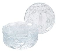 Миниатюра: Набор тарелок 6шт 19см LAROUS стекло (4)