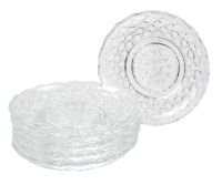 Миниатюра: Набор тарелок 6шт 18см MICHELE стекло (4)