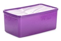 Миниатюра: Контейнер для заморозки пласт. 3,5л, ALASKA фиолетовый (12)