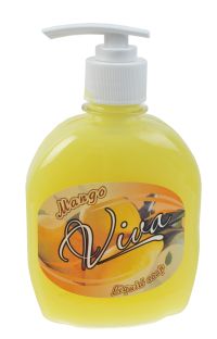 Миниатюра: Крем-мыло 300г жидкое дозатор Viva Манго (15)