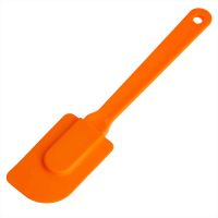 Миниатюра: Лопатка кулинарная силикон 24*5см, оранжевая